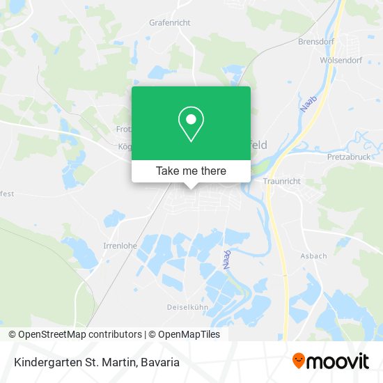 Kindergarten St. Martin map