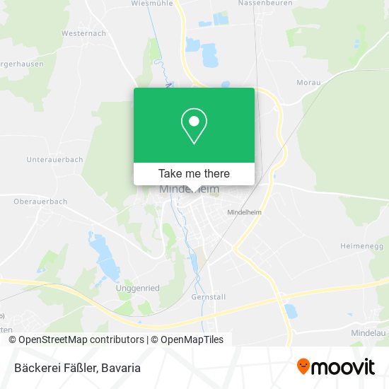 Bäckerei Fäßler map