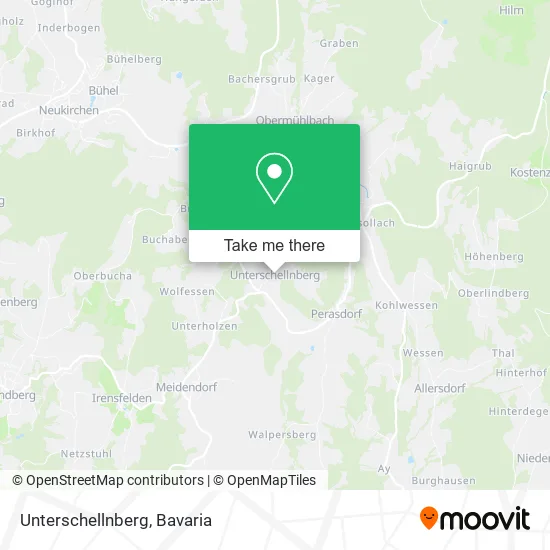 Карта Unterschellnberg