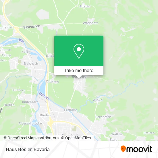 Карта Haus Besler