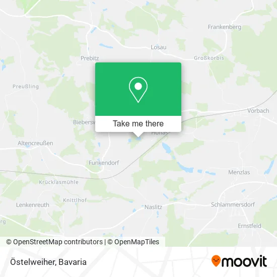 Карта Östelweiher