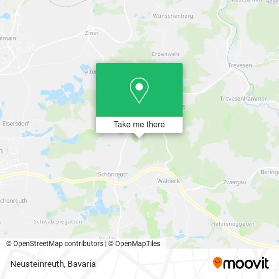 Карта Neusteinreuth