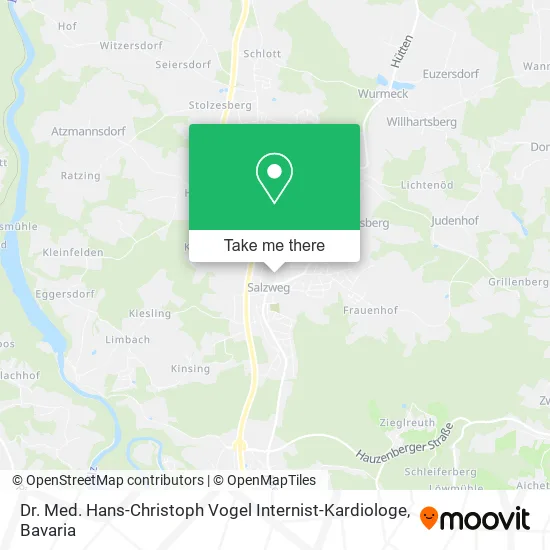Dr. Med. Hans-Christoph Vogel Internist-Kardiologe map