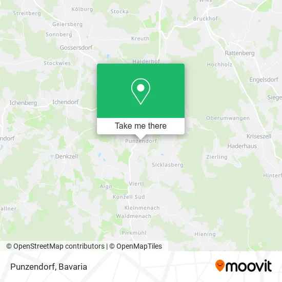 Карта Punzendorf