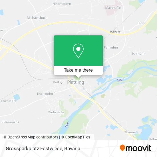 Карта Grossparkplatz Festwiese