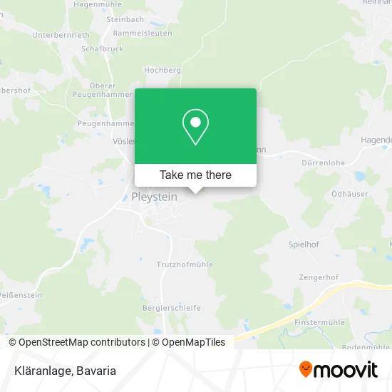 Карта Kläranlage