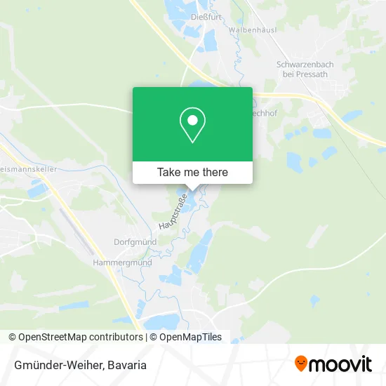 Карта Gmünder-Weiher