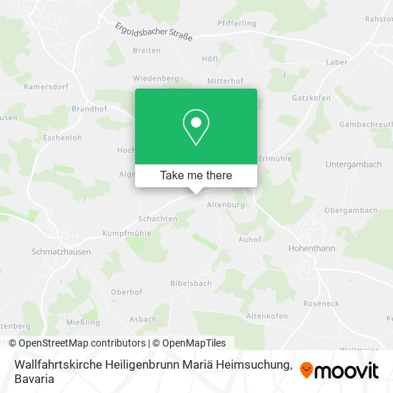 Карта Wallfahrtskirche Heiligenbrunn Mariä Heimsuchung