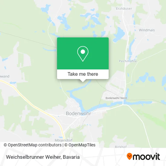 Карта Weichselbrunner Weiher