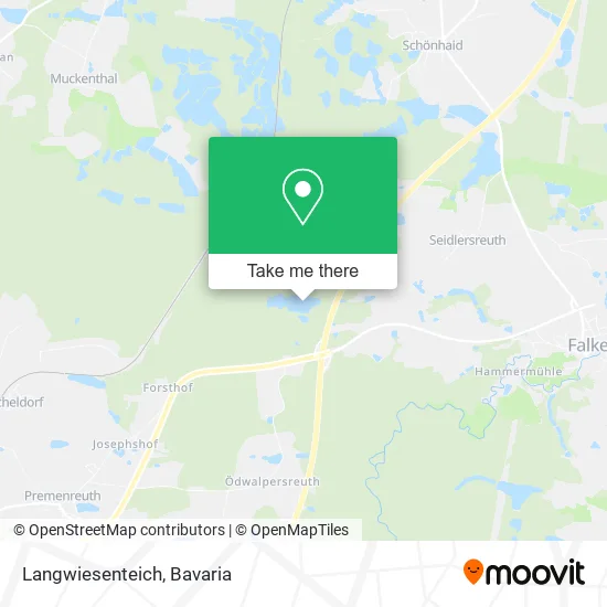 Карта Langwiesenteich