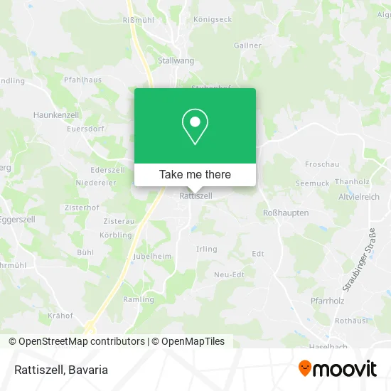 Карта Rattiszell