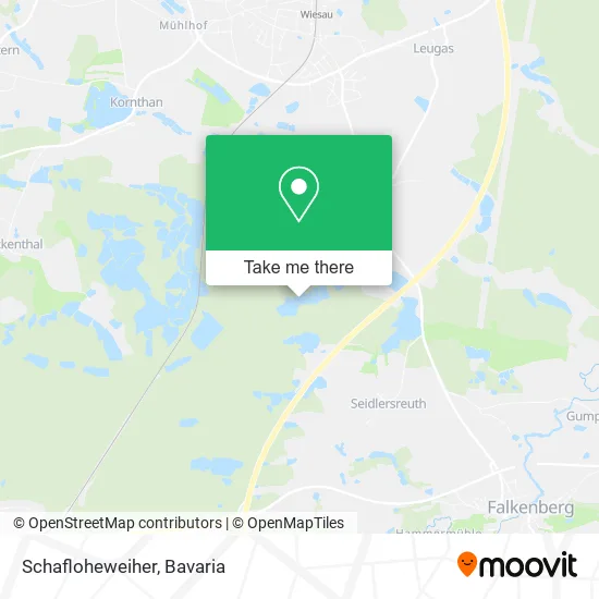 Карта Schafloheweiher