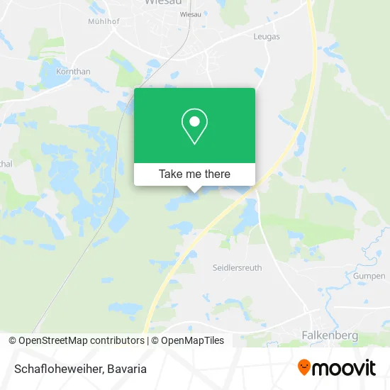 Карта Schafloheweiher