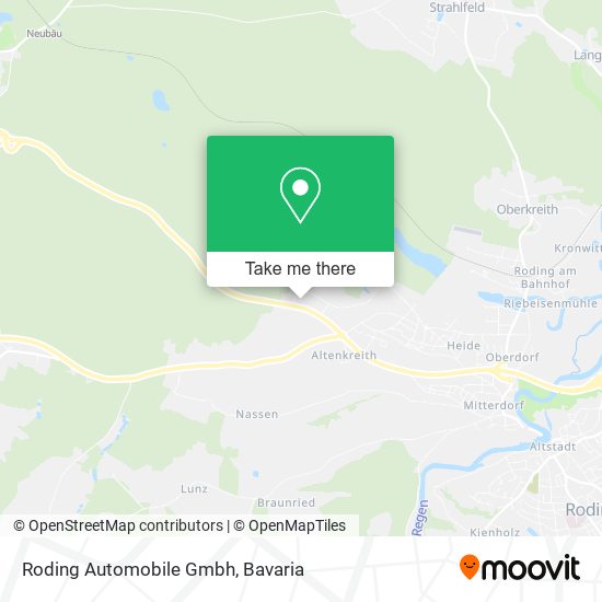 Roding Automobile Gmbh map