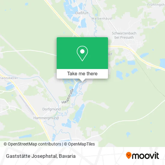 Карта Gaststätte Josephstal