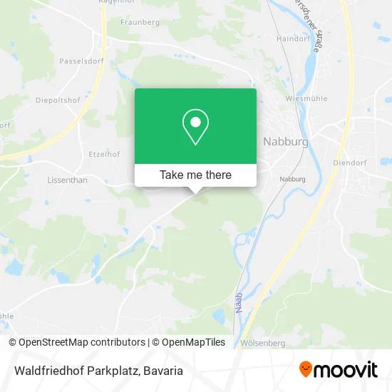 Карта Waldfriedhof Parkplatz