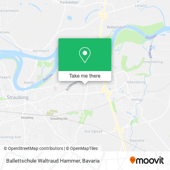 Ballettschule Waltraud Hammer map