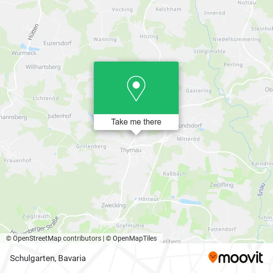 Карта Schulgarten
