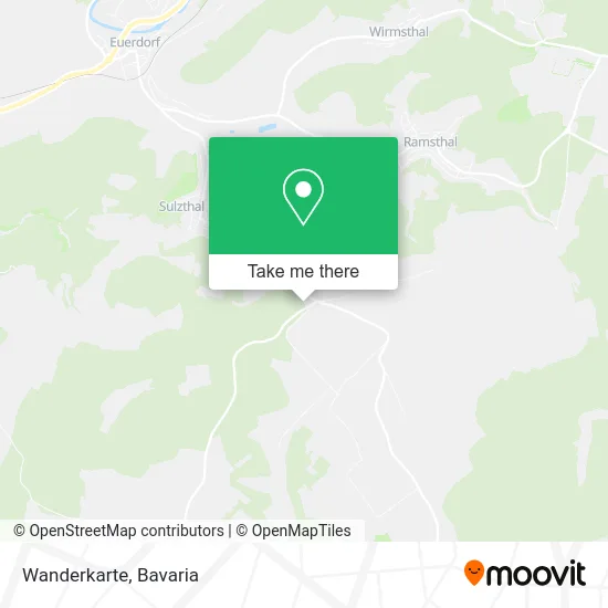 Карта Wanderkarte