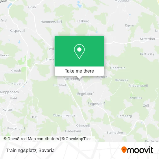 Карта Trainingsplatz