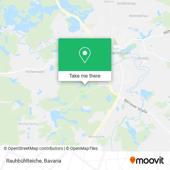 Rauhbühlteiche map