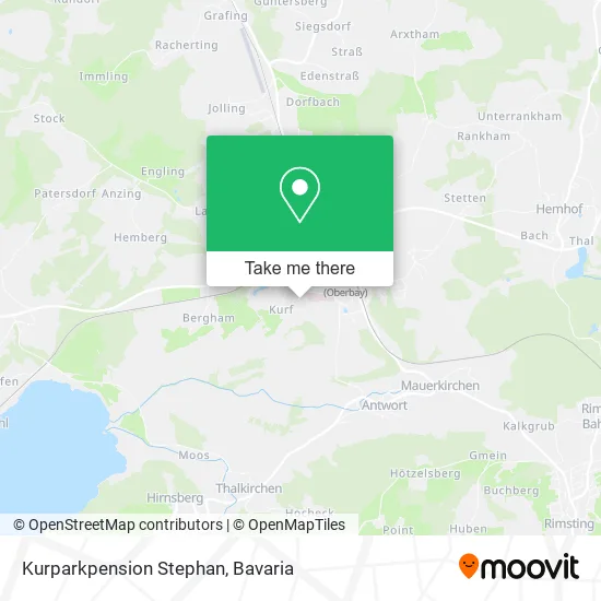 Карта Kurparkpension Stephan
