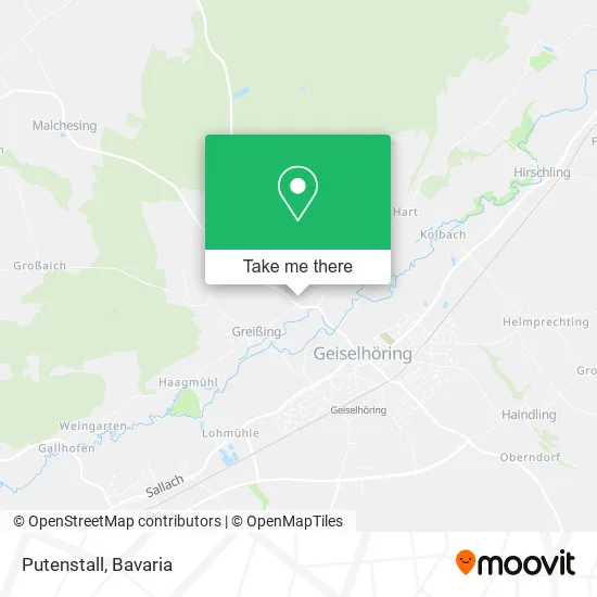 Карта Putenstall