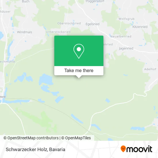 Карта Schwarzecker Holz