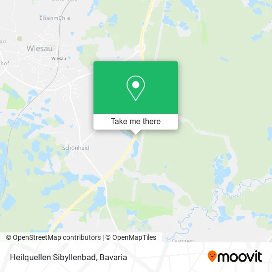 Карта Heilquellen Sibyllenbad