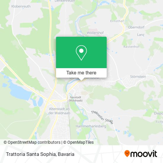 Trattoria Santa Sophia map