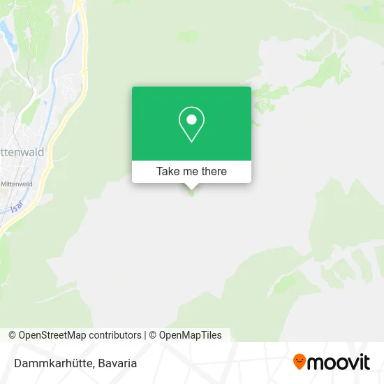 Карта Dammkarhütte