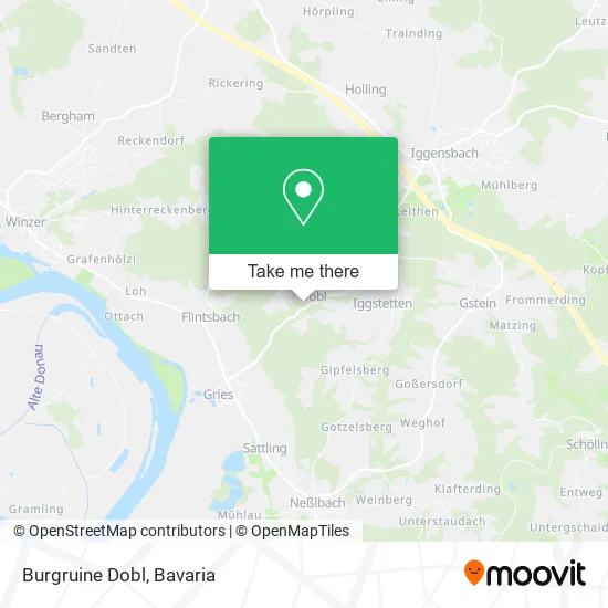 Карта Burgruine Dobl