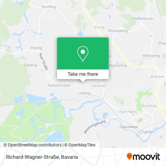 Карта Richard-Wagner-Straße