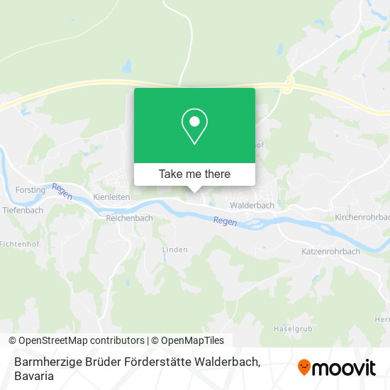 Barmherzige Brüder Förderstätte Walderbach map