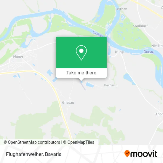 Карта Flughafenweiher
