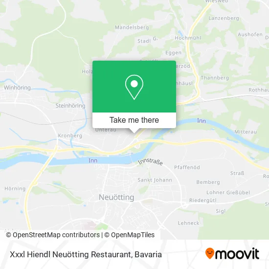 Карта Xxxl Hiendl Neuötting Restaurant