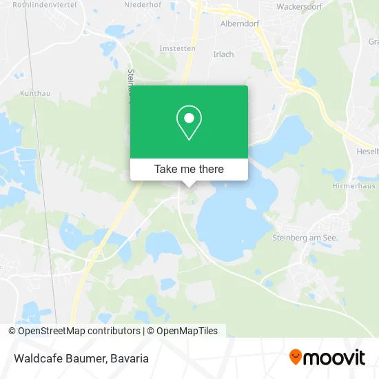 Карта Waldcafe Baumer