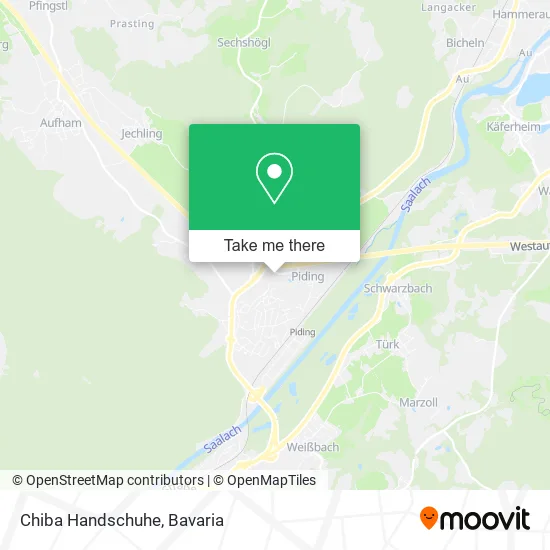 Карта Chiba Handschuhe