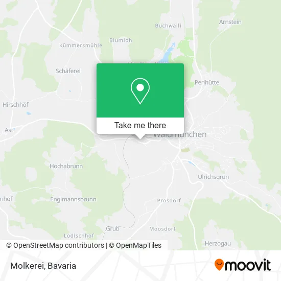 Карта Molkerei
