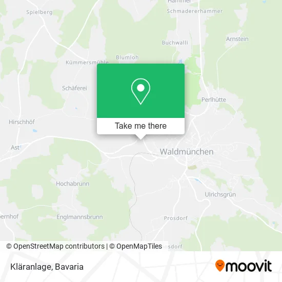 Карта Kläranlage