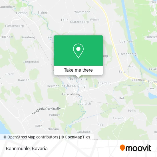 Карта Bannmühle