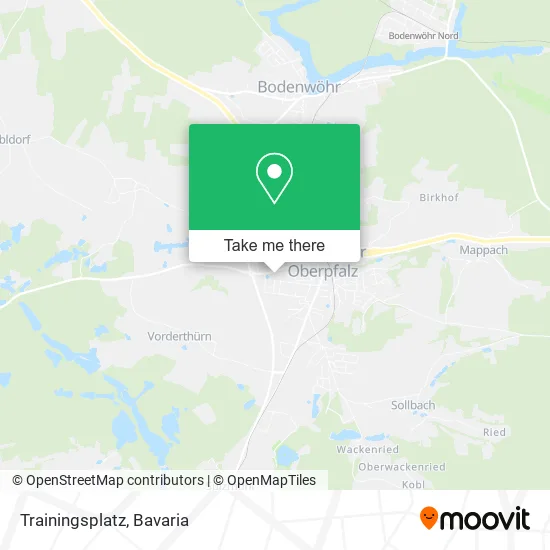 Карта Trainingsplatz