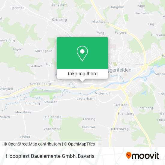 Hocoplast Bauelemente Gmbh map
