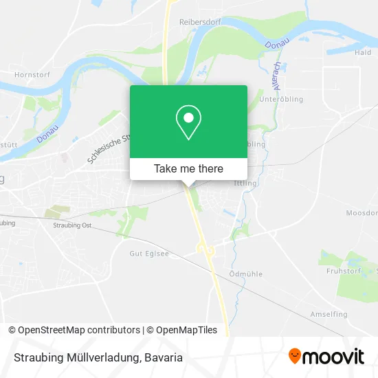 Карта Straubing Müllverladung
