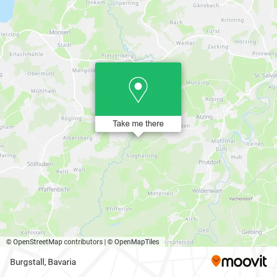 Карта Burgstall