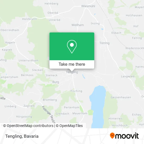 Карта Tengling