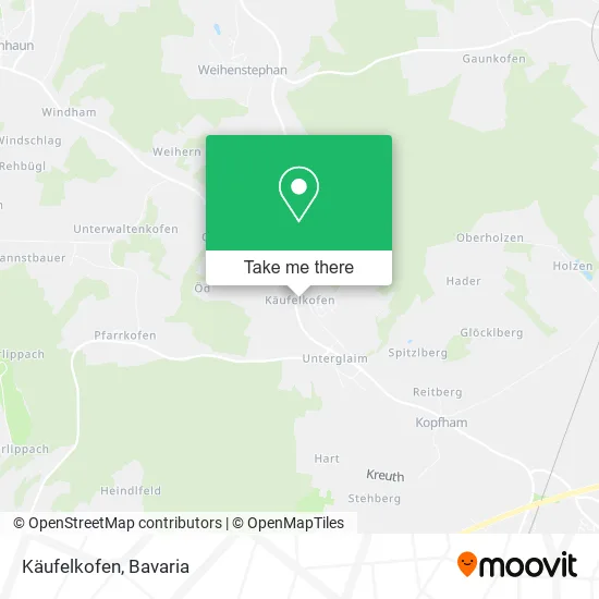 Карта Käufelkofen