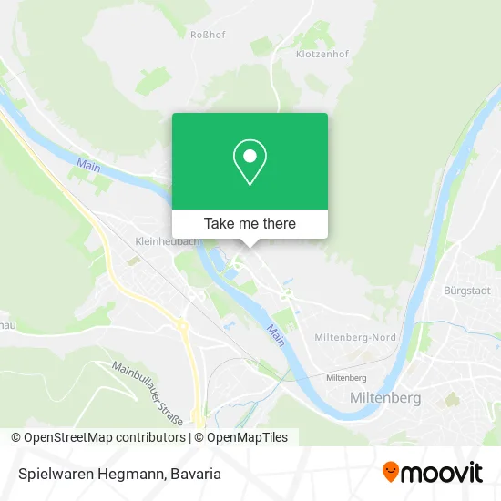 Карта Spielwaren Hegmann