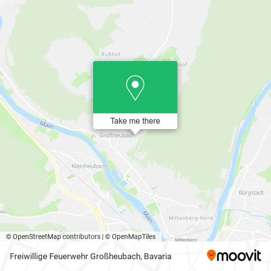 Карта Freiwillige Feuerwehr Großheubach