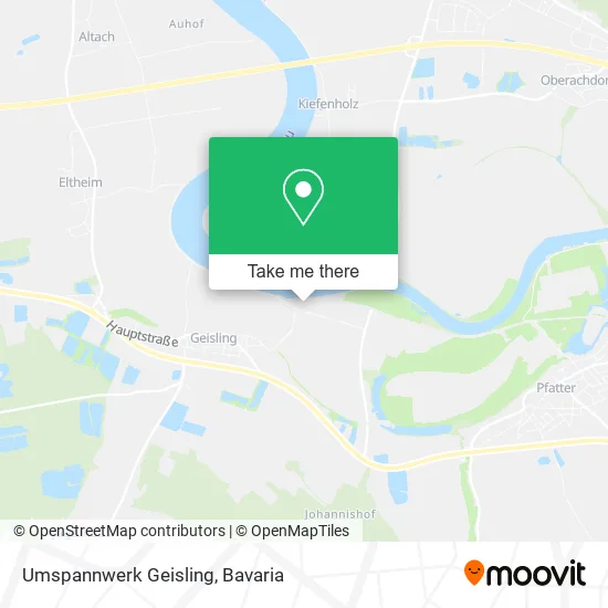 Карта Umspannwerk Geisling